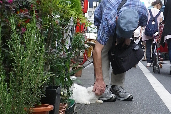 ランとおじぃさん前